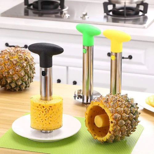 Descascador e Fatiador de Abacaxi - Pineapple Peeler