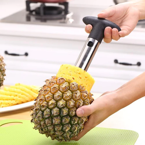 Descascador e Fatiador de Abacaxi - Pineapple Peeler