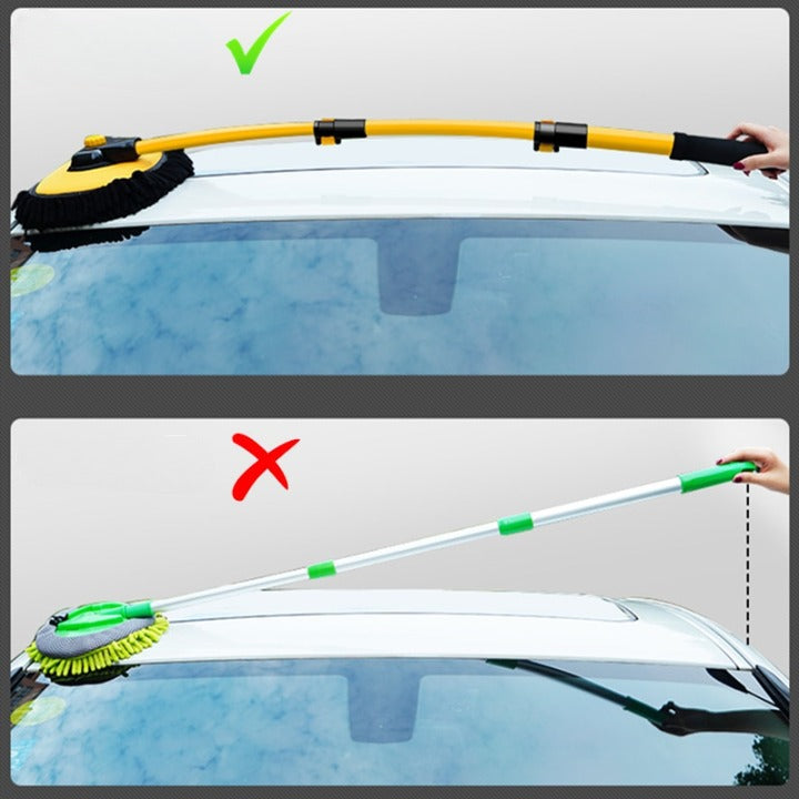 Escova de Limpeza de Carro Telescópica